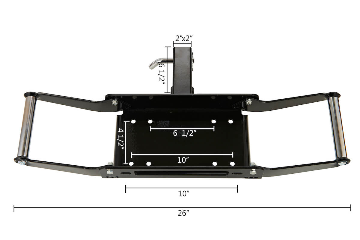 Hitch Winch Mount Off Terrain Quality OffRoad Accessories